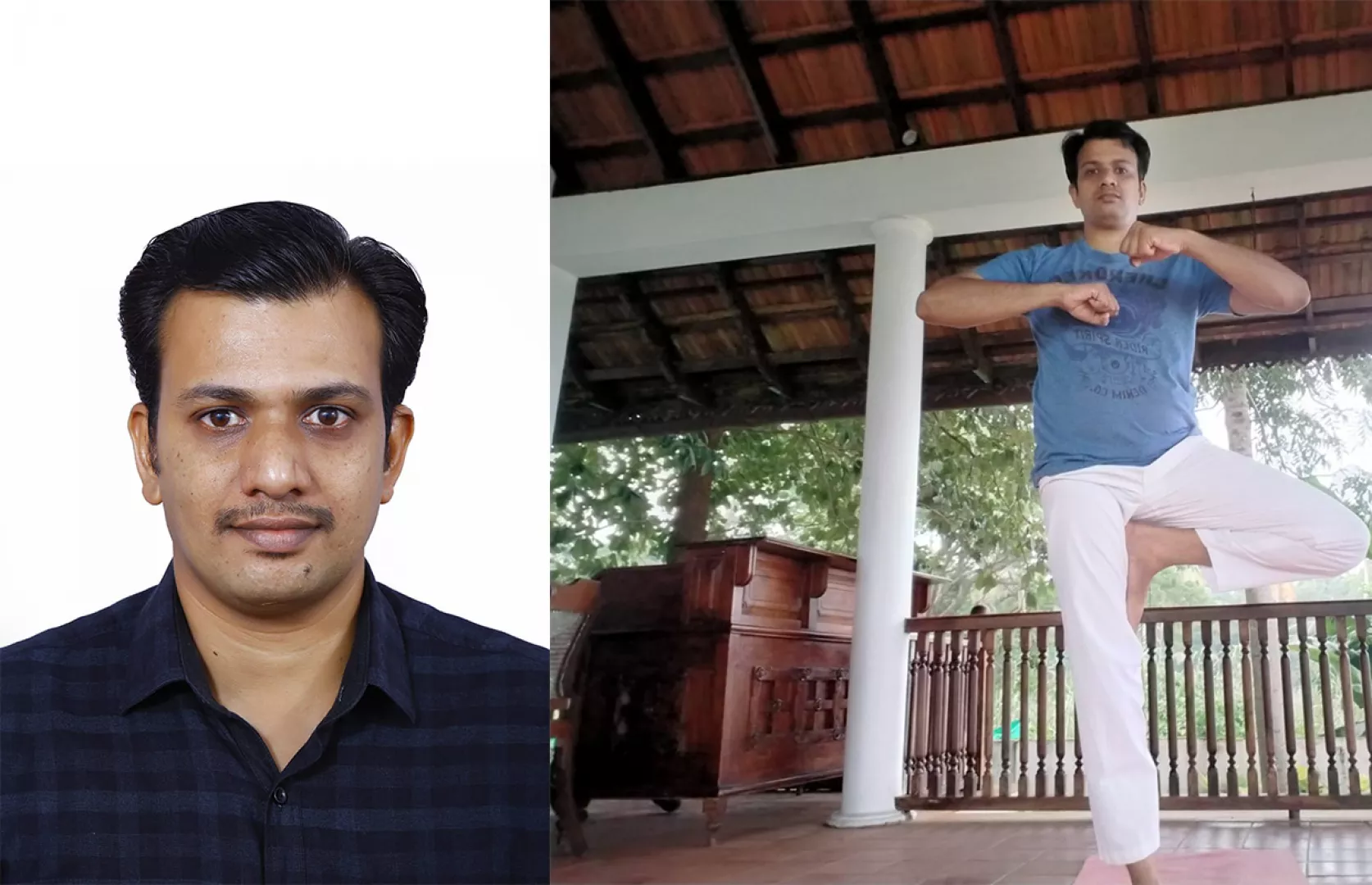 MAXIMUM HAND ROTATIONS CLOCKWISE & ANTI-CLOCKWISE SIMULTANEOUSLY BY STANDING ON ONE LEG IN ONE MINUTE