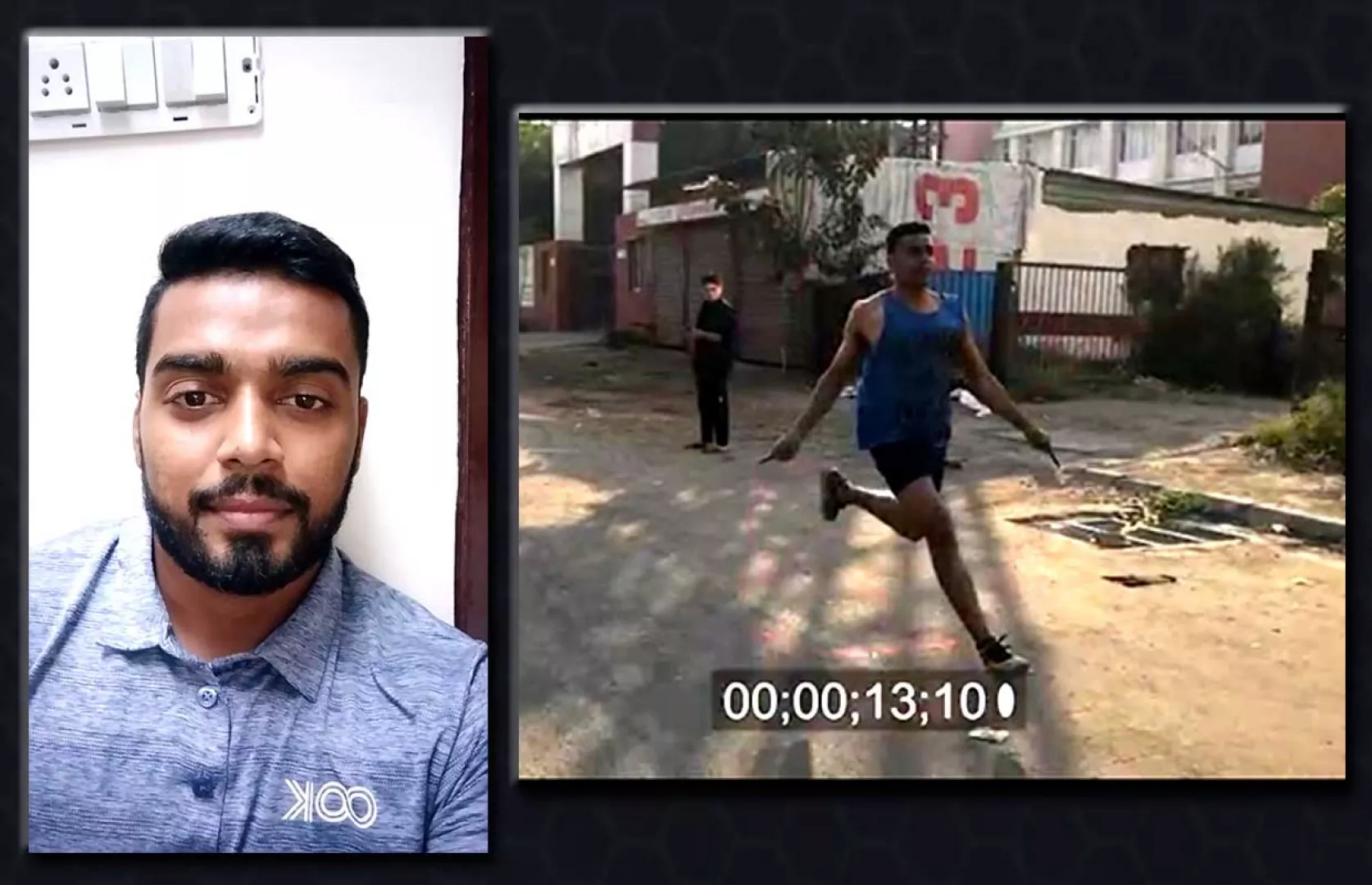 FASTEST 100 METER SPRINTING WHILE SKIPPING