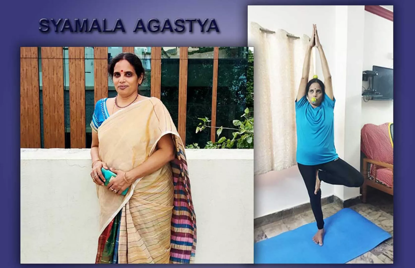 LONGEST TIME TO HOLD VRUKSHA ASANA POSE BY BALANCING LEMON ON HEAD AND ON SPOON WITH MOUTH