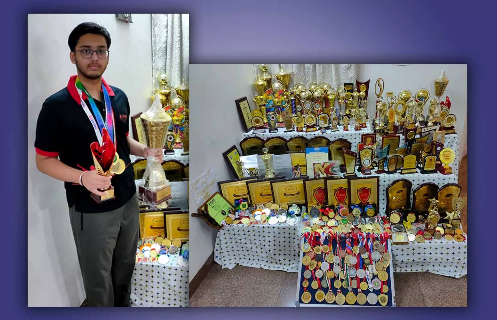 YOUNGEST TO ACHIEVE MAXIMUM EDUCATIONAL ACCOLADES
