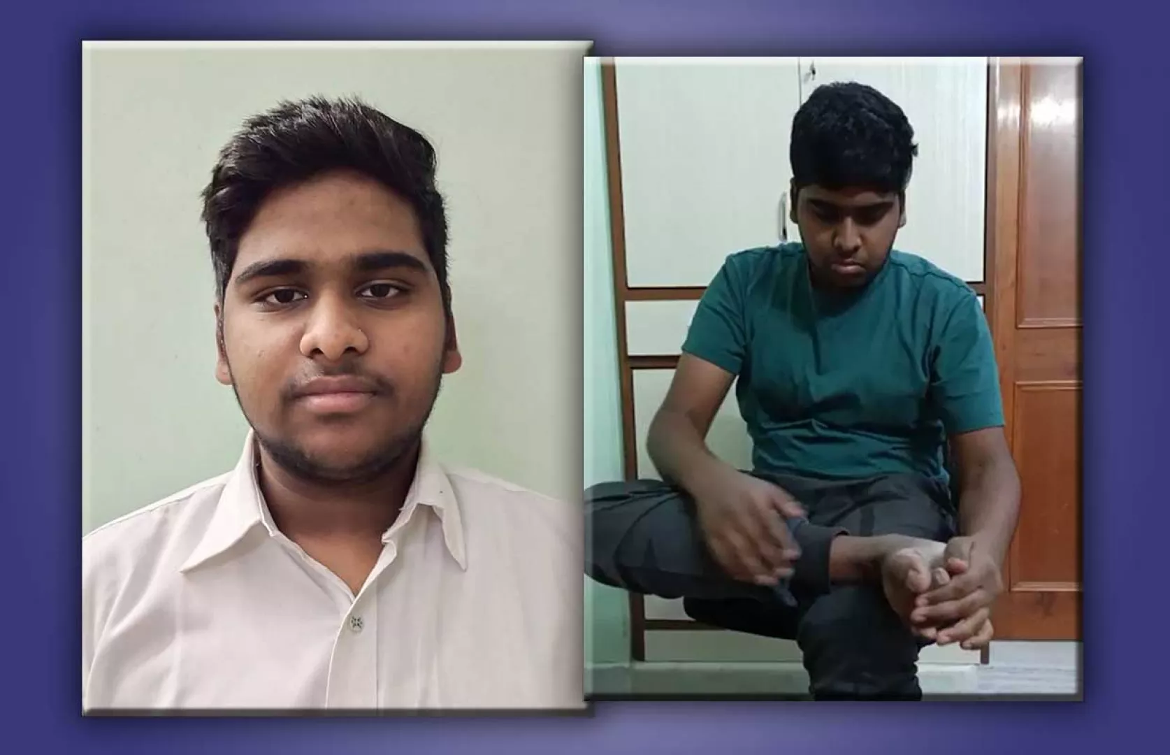 MOST BODY JOINTS CRACKED CONTINUOUSLY (TEENAGER)