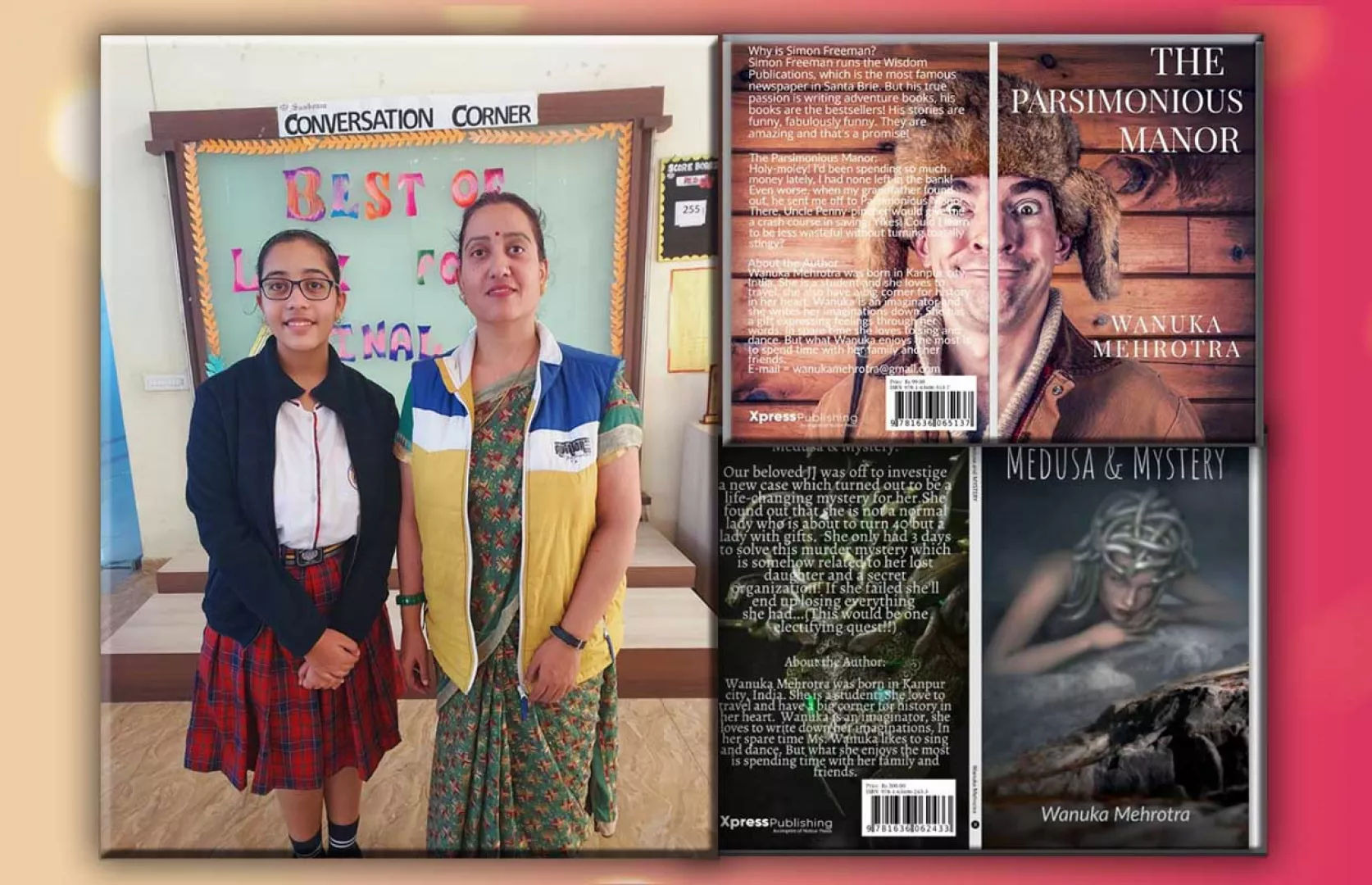 YOUNGEST AUTHOR TO PUBLISH MAXIMUM BOOKS