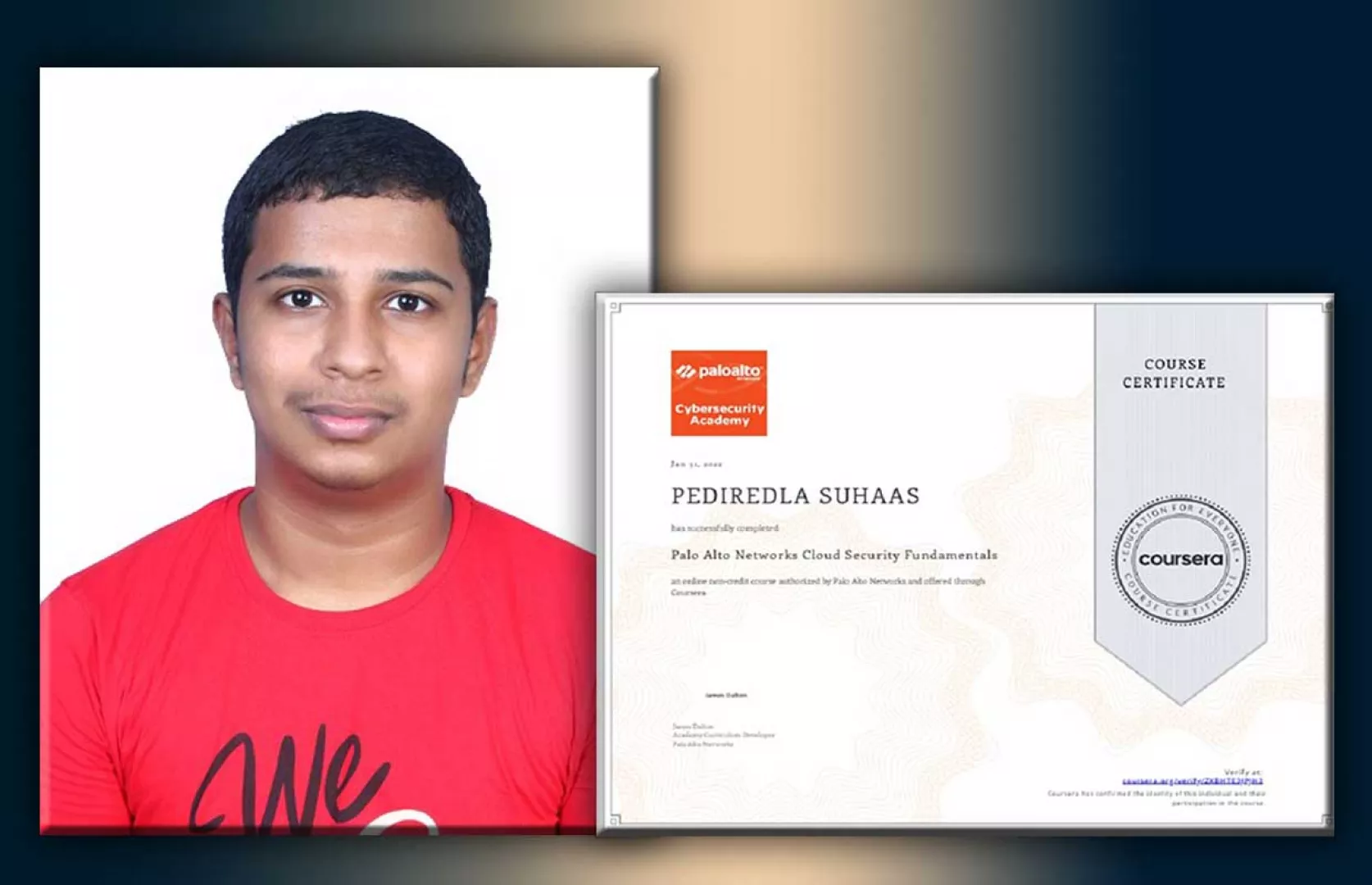 MOST NUMBER OF MOOCS CERTIFICATES ACHIEVED IN SHORT TIME BY A TEENAGER
