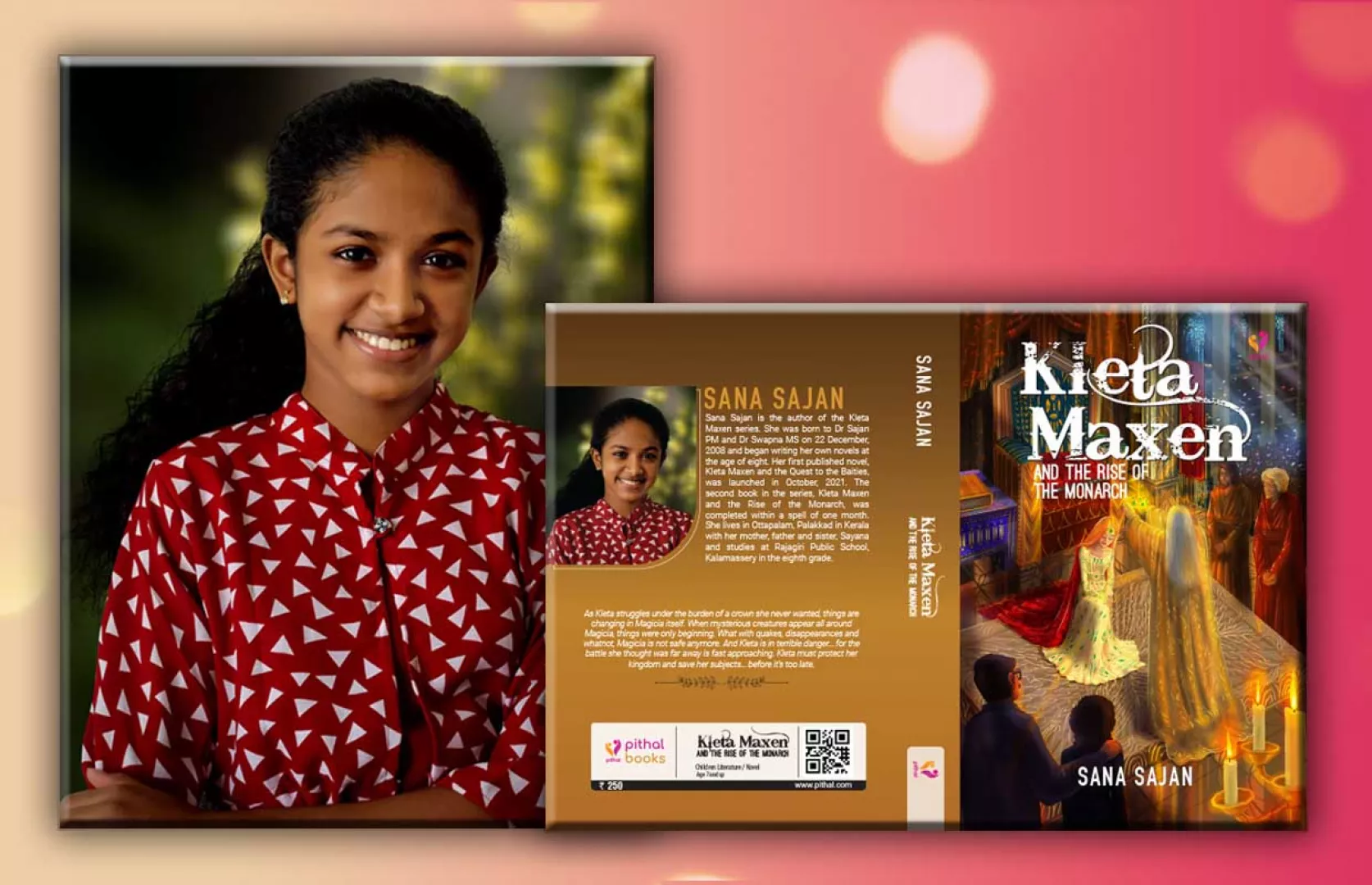 YOUNGEST AUTHOR OF A FANTASY NOVEL SERIES
