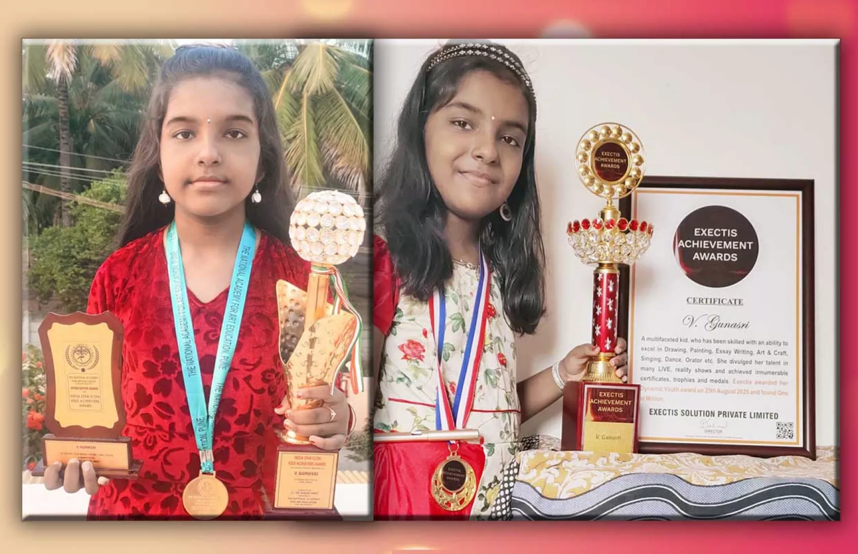 MAXIMUM CERTIFICATES ACHIEVED IN DRAWING BY A KID