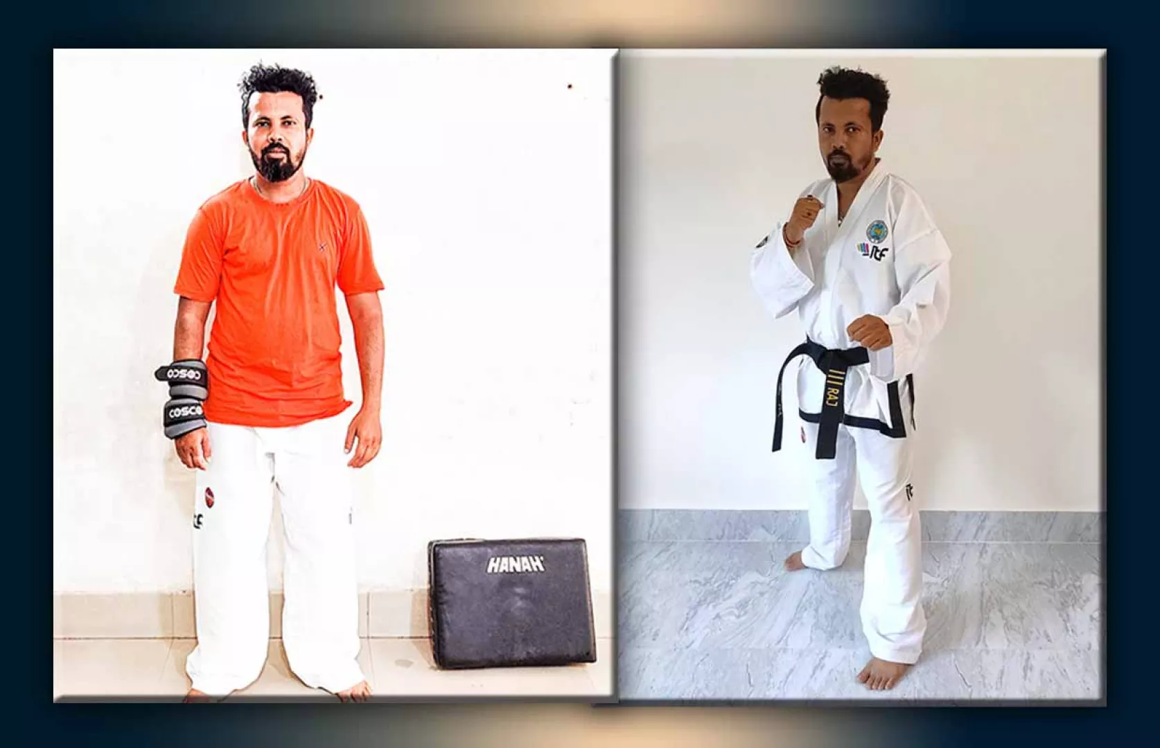 MOST ONE HAND CONTACT SHORT PUNCHES WITH 2 KGS WEIGHT BIND ON WRIST