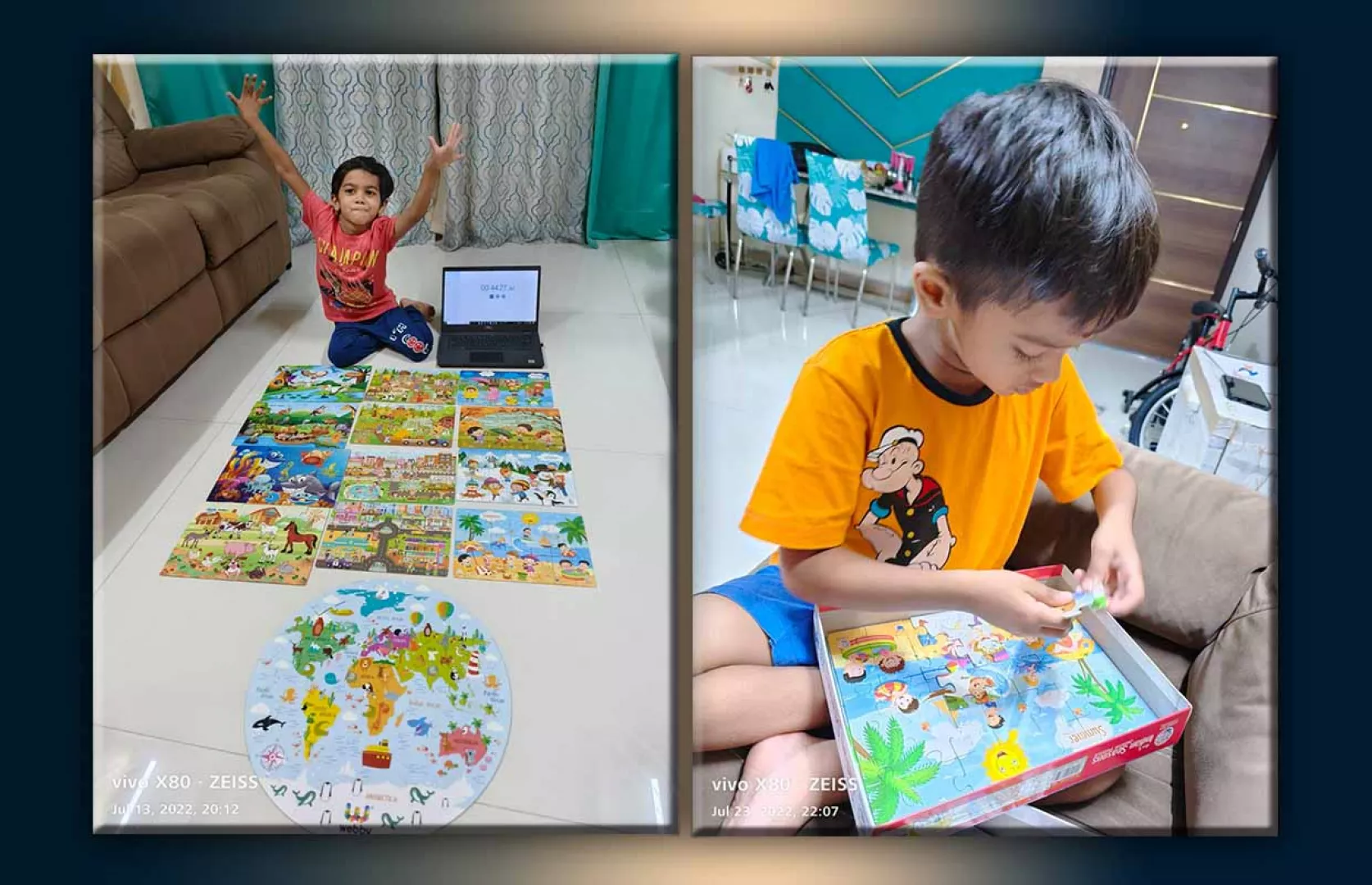 YOUNGEST TO SOLVE MAXIMUM JIGSAW PUZZLES