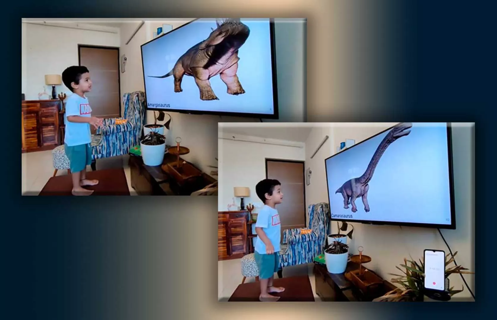 MAXIMUM DINOSAUR SPECIES IDENTIFIED AND RECITED BY A TODDLER