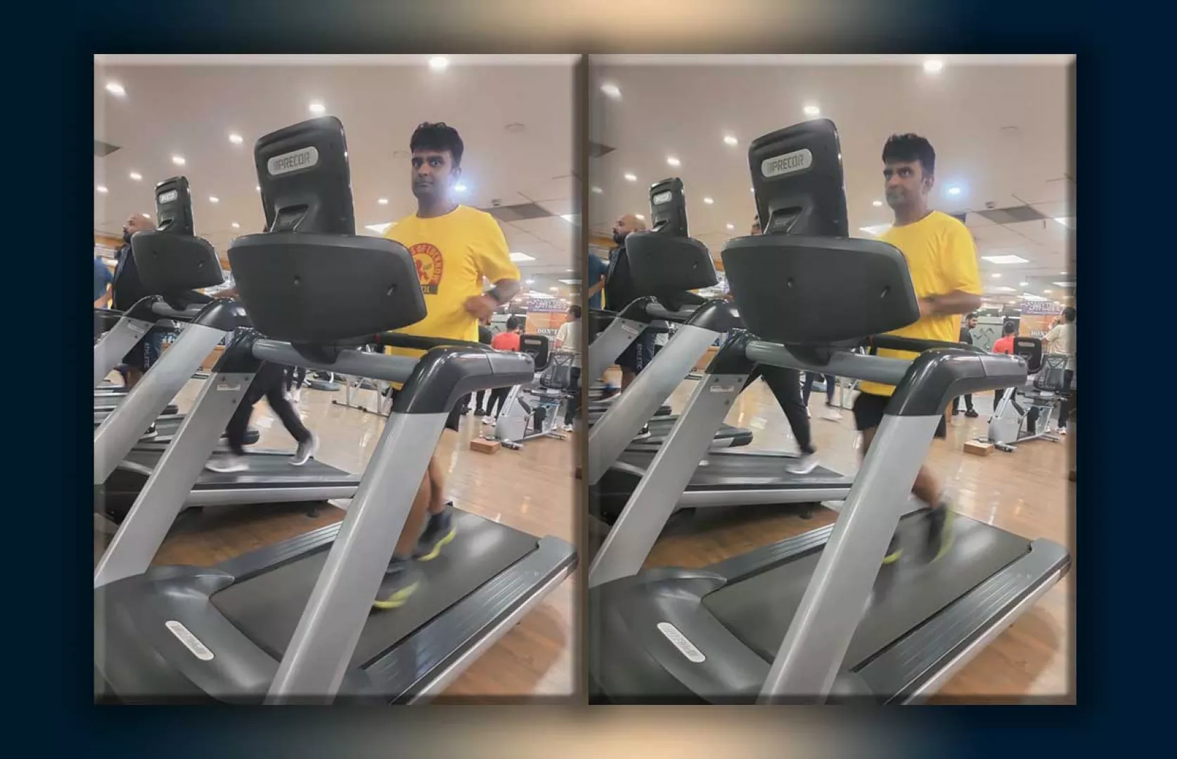 MAXIMUM DISTANCE COVERED ON A TREADMILL IN 12 HOURS BY AN INDIVIDUAL