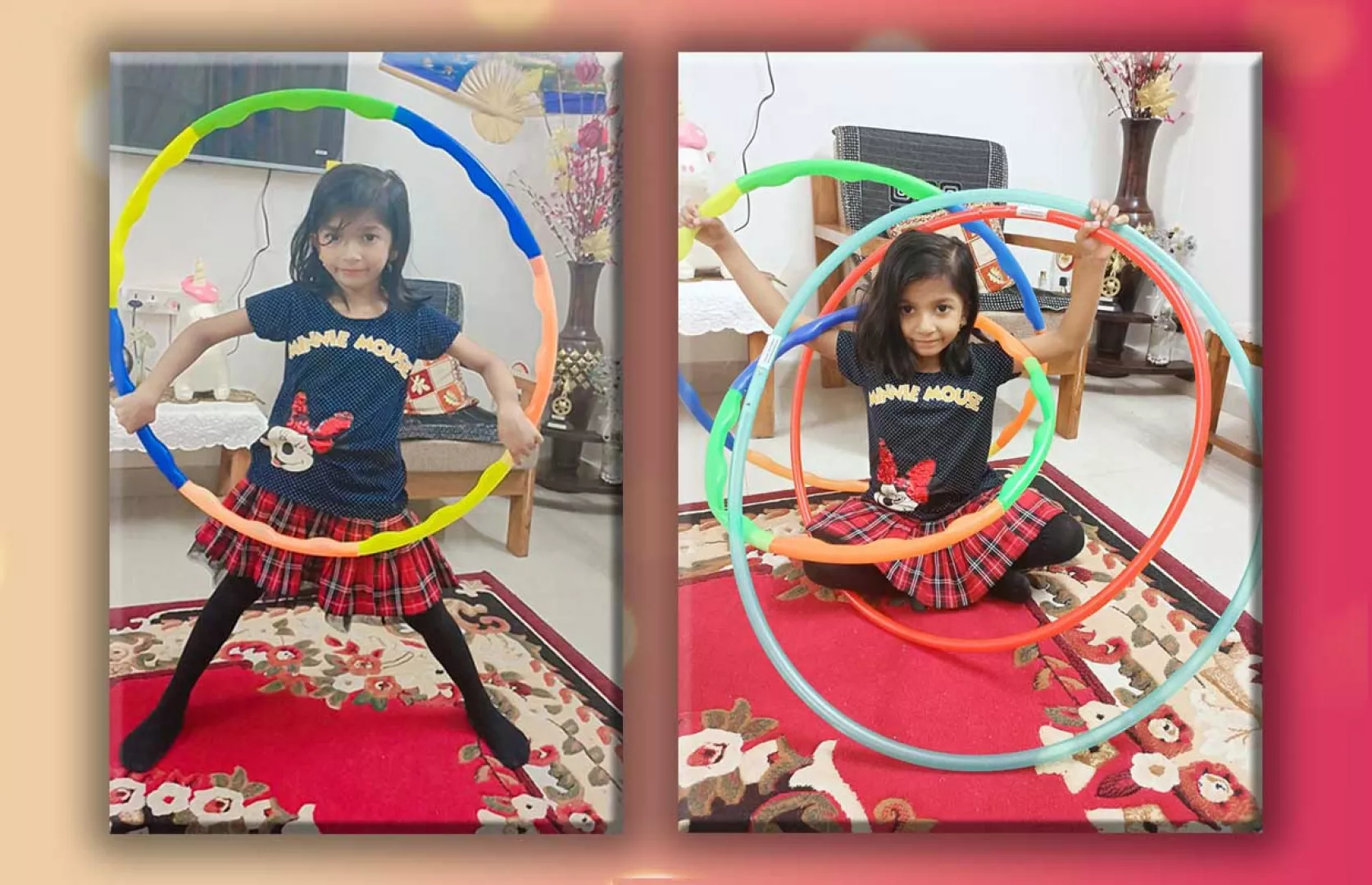YOUNGEST TO PERFORM MAXIMUM HULA HOOP SPINS AROUND WAIST IN ONE MINUTE