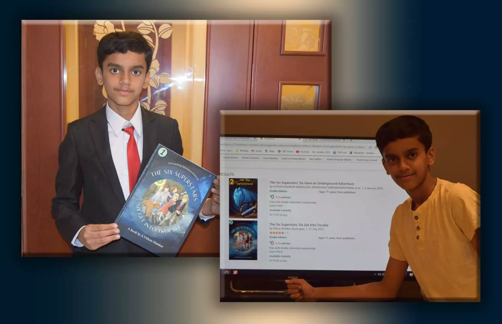 YOUNGEST AUTHOR TO WRITE & PUBLISH BOOK SERIES ON AMAZON KINDLE