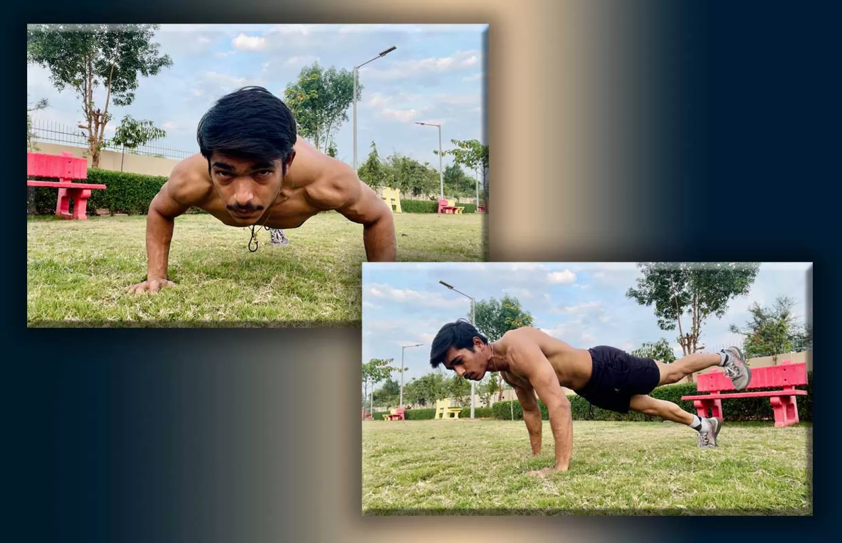 MAXIMUM PUSH-UPS WITH ONE LEG RAISED IN 30 SECONDS