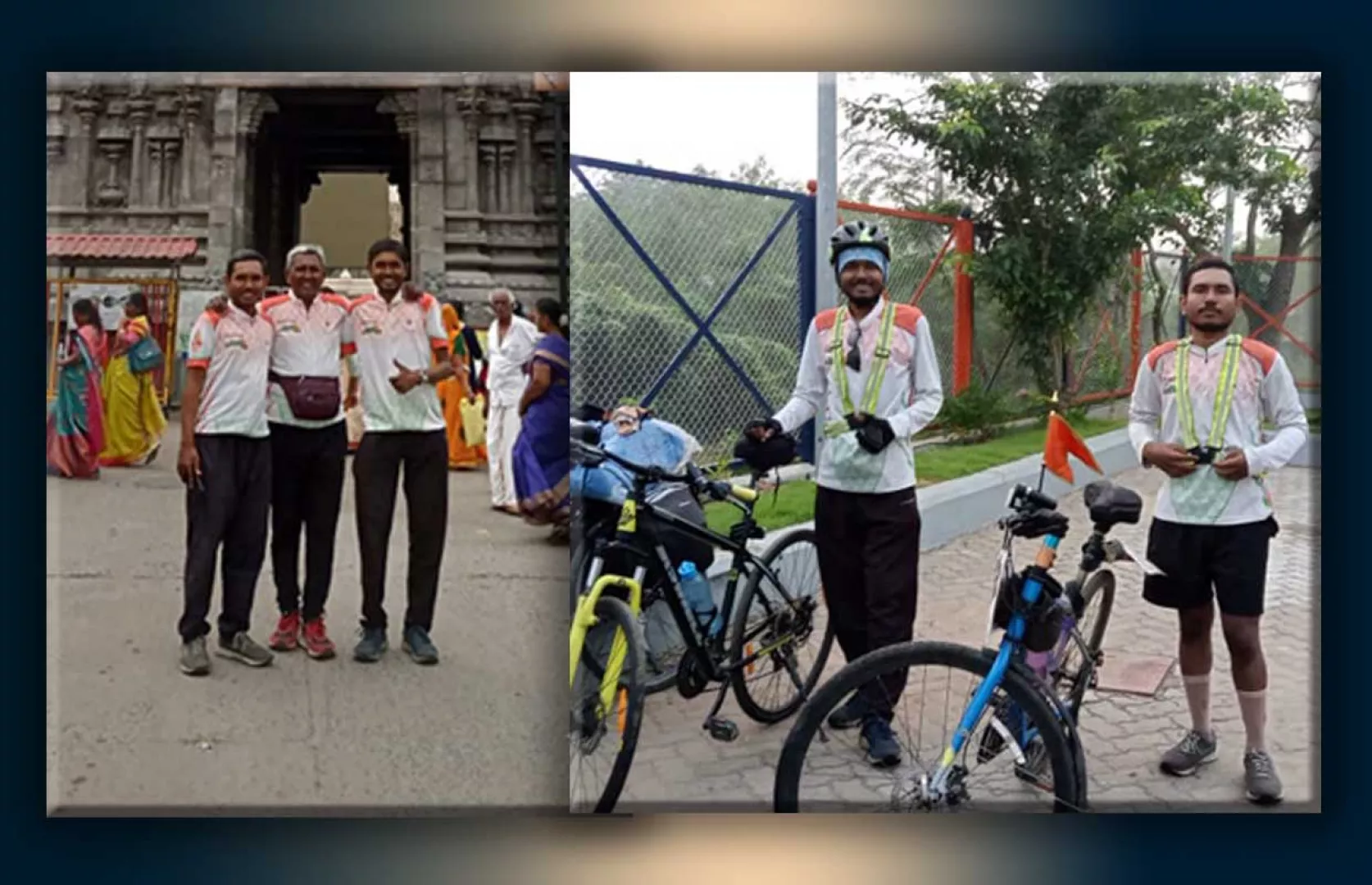 LONGEST DISTANCE COVERED ON CYCLE BY FATHER & SONS