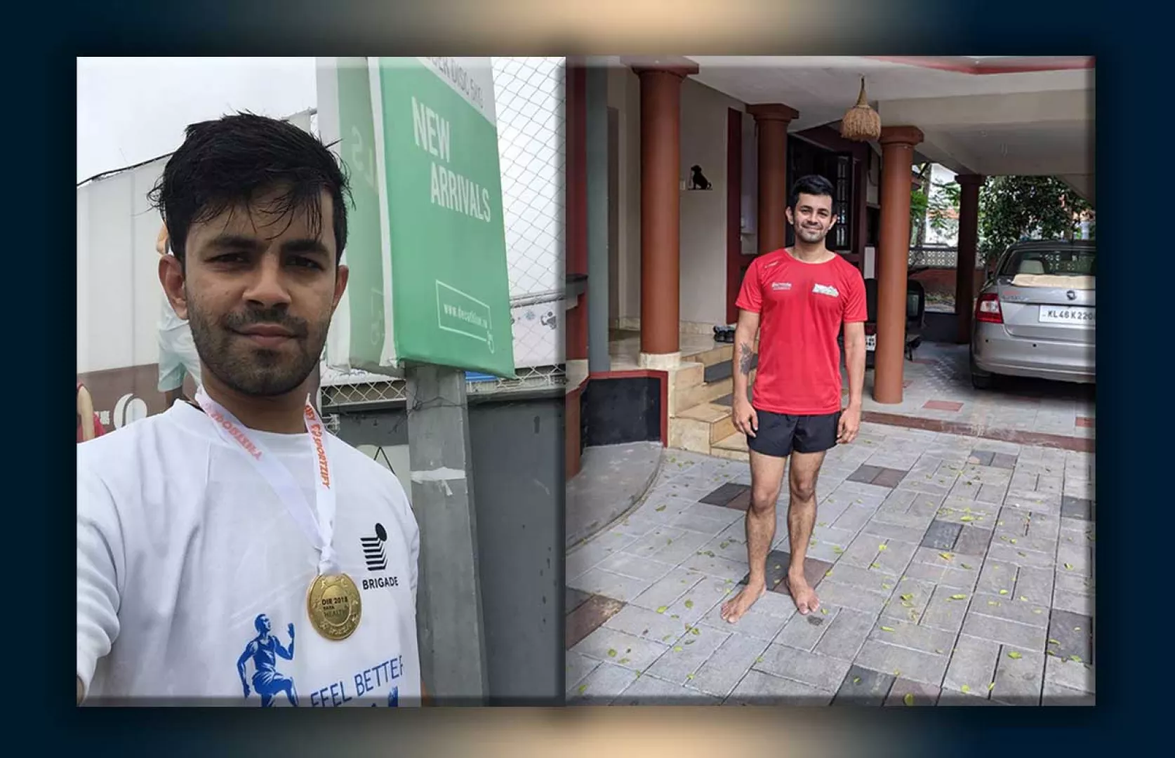 FASTEST TIME TO COMPLETE FULL MARATHON BY RUNNING IN A HOUSE COMPOUND