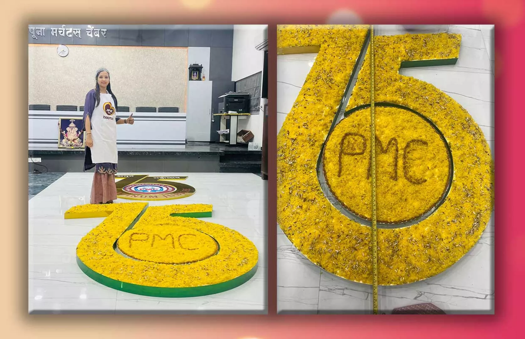 LARGEST & HEAVIEST KESAR RICE CAKE BAKED