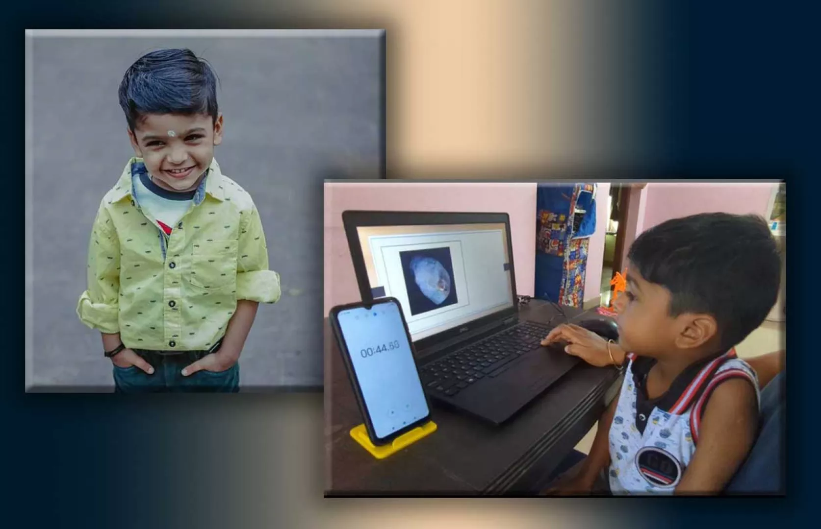 YOUNGEST TO IDENTIFY SOLAR SYSTEM RELATED PICTURES & RECITES THEIR NAMES