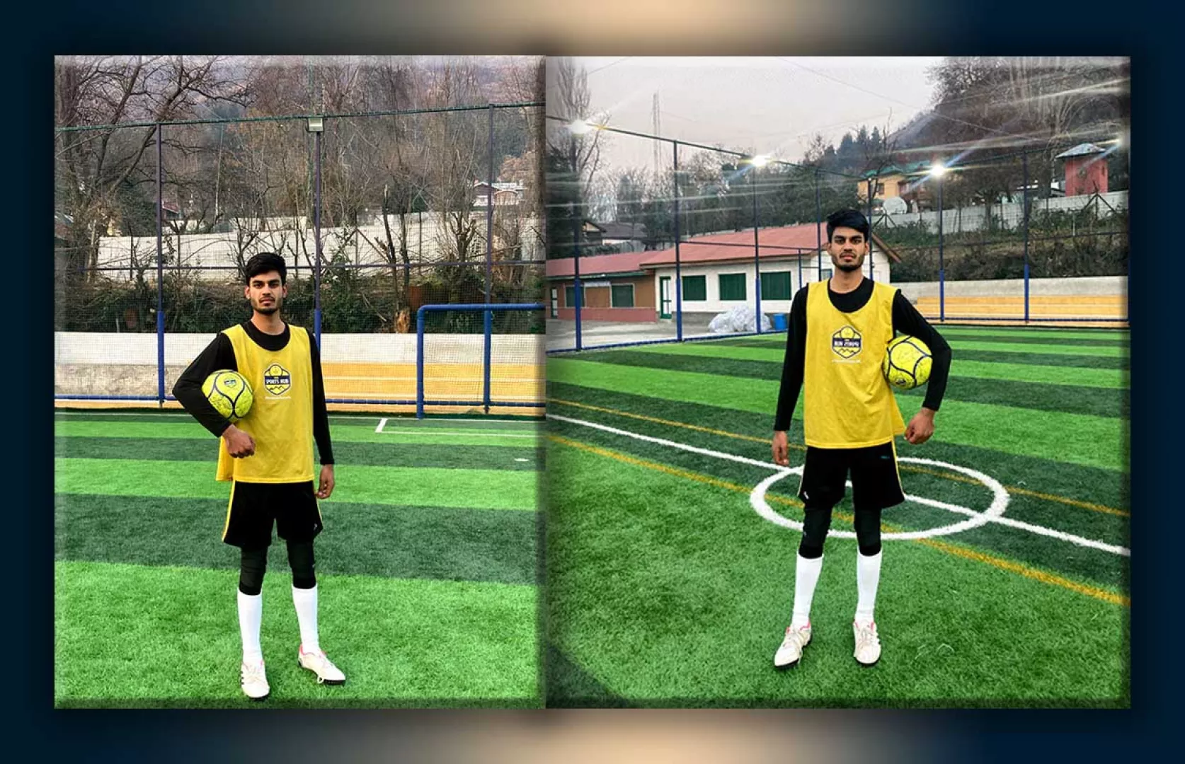 MAXIMUM FOOTBALL TRICKSHOT HITS IN BASKETS IN 30 SECONDS