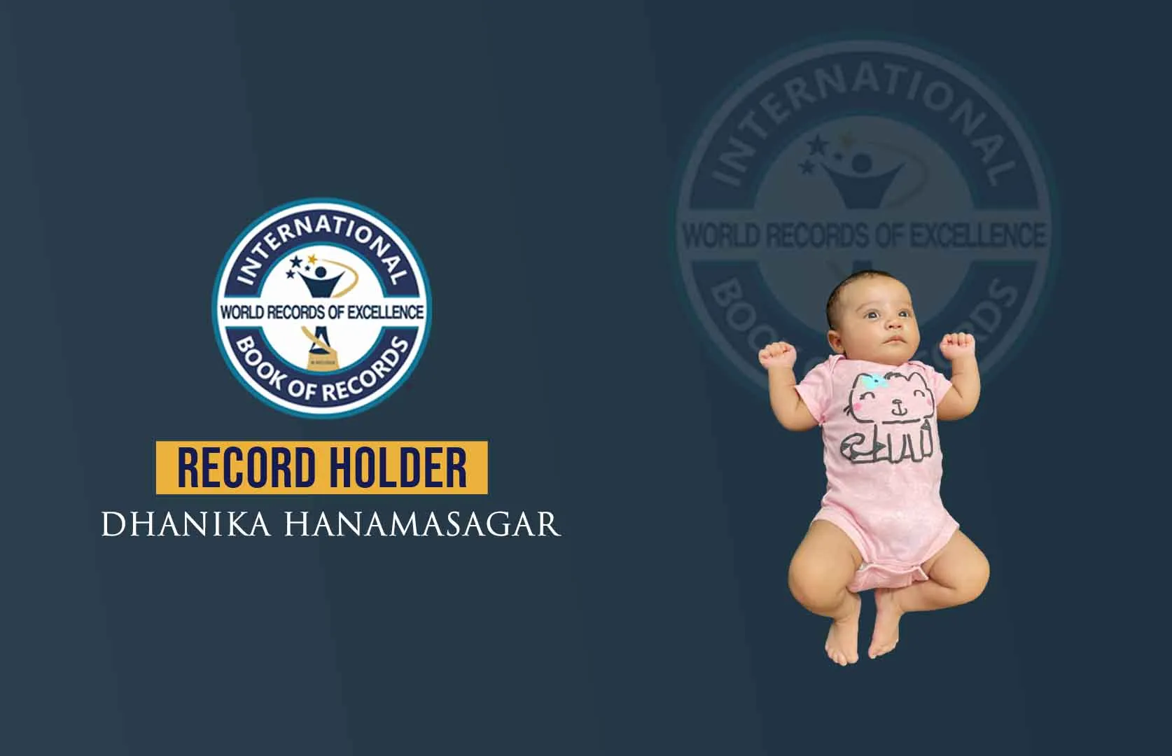 YOUNGEST GIRL AADHAAR CARD HOLDER