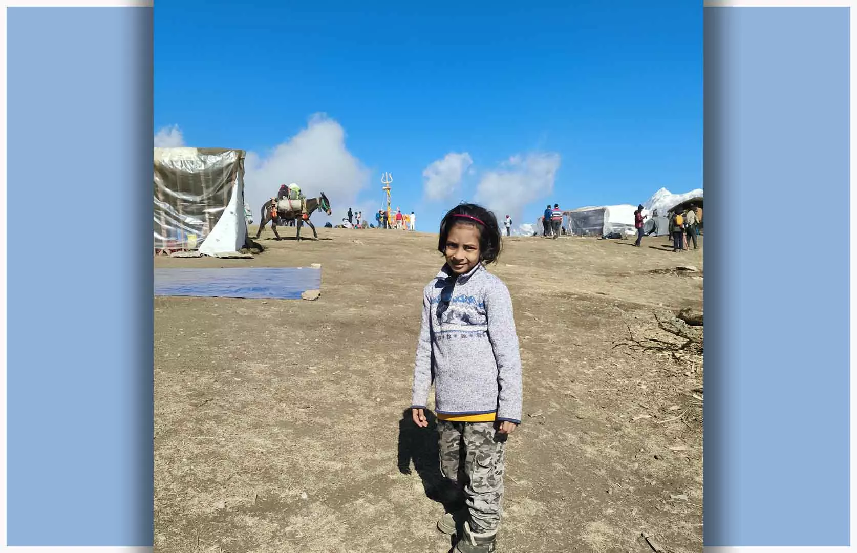 YOUNGEST GIRL TO TREK BRAHMATAL TREK IN A SHORT TIM