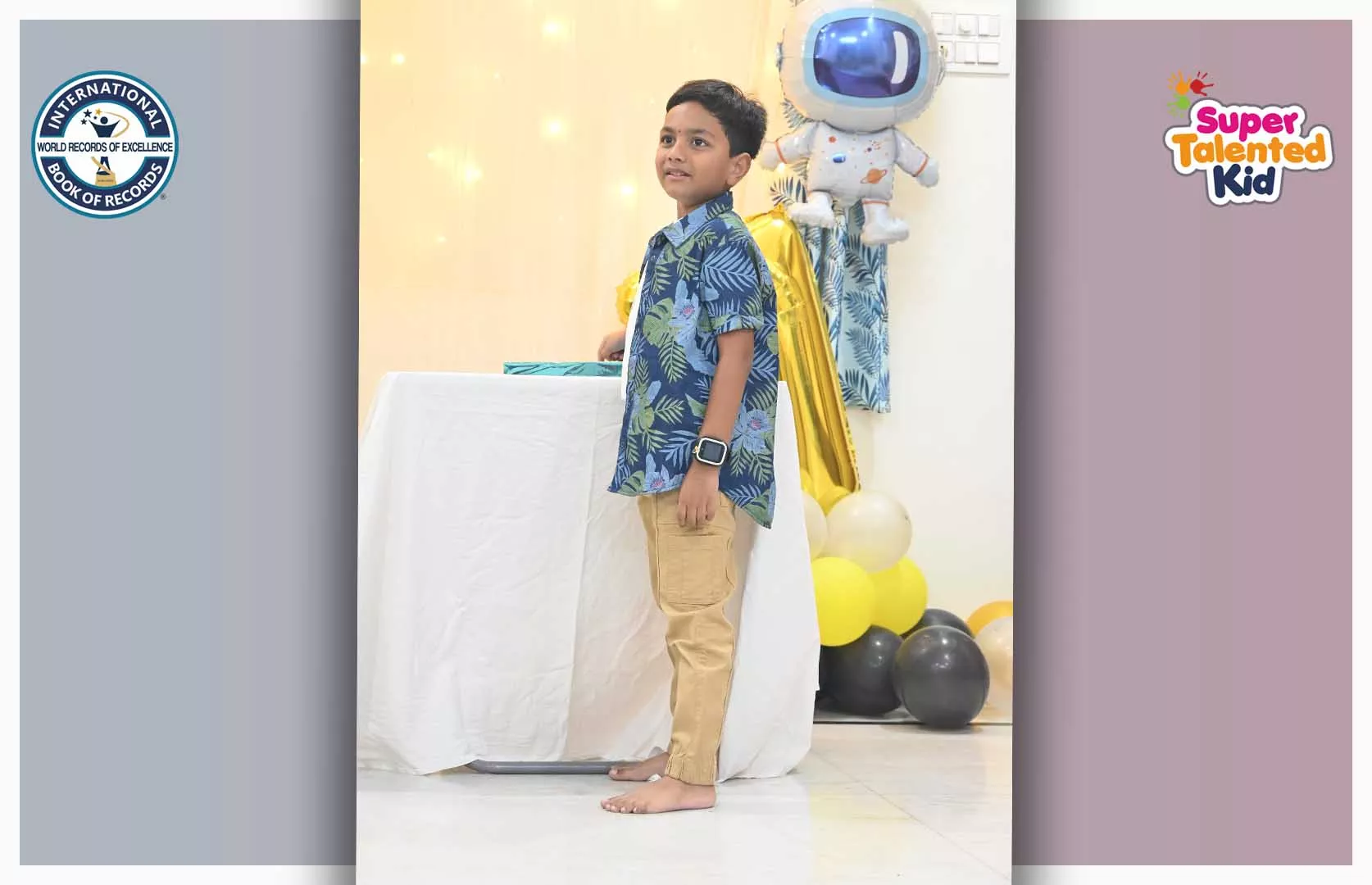 A TALENTED KID