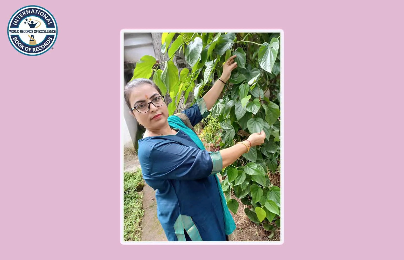 BIGGEST BETEL LEAF GROWN BY AN INDIVIDUAL