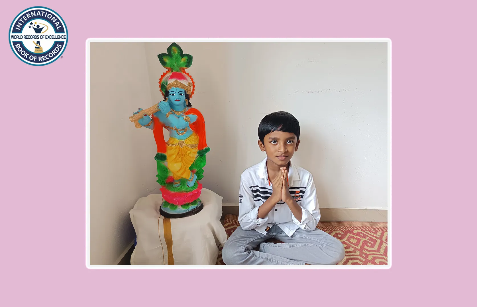 FASTEST TO RECITE SHREE VISHNU SAHASRANAMA DHYANAM SHLOKAS BY A KID
