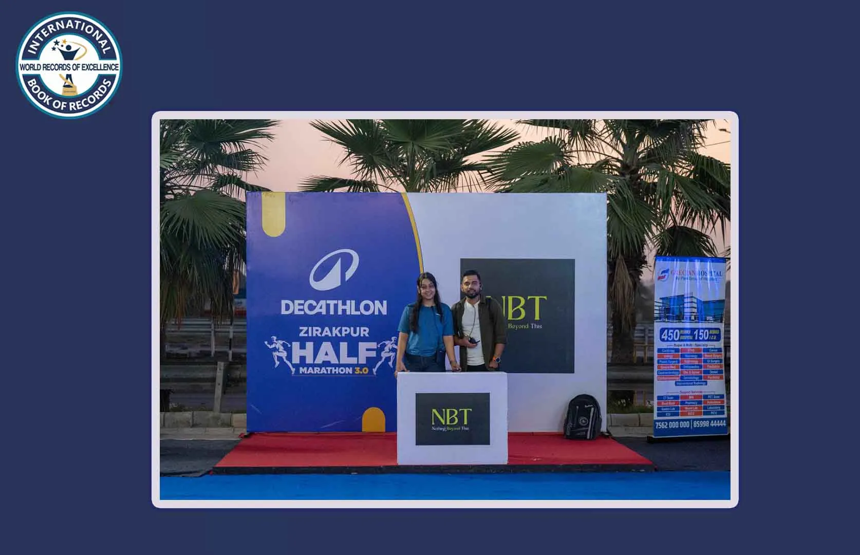 YOUNGEST FEMALE TO ORGANISE HALF MARATHON EVENT