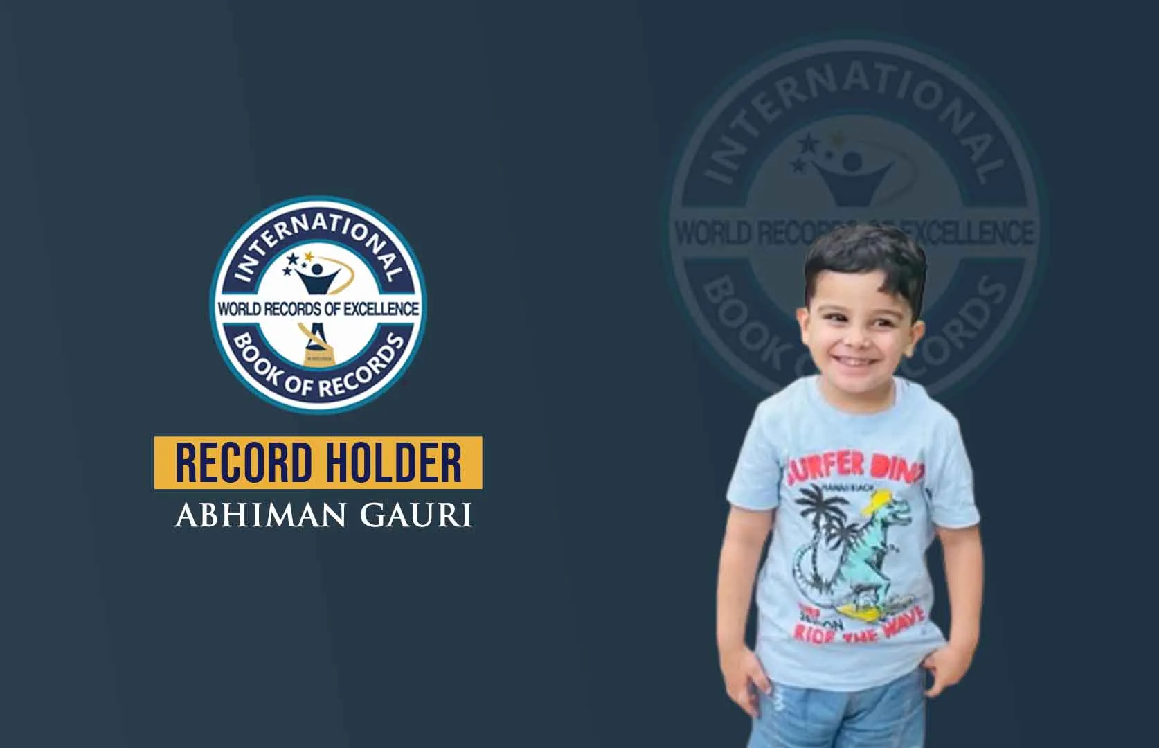 FASTEST TO IDENTIFY 100 LIVING CREATURES AND RECITED THEIR NAMES (PRESCHOOLER)