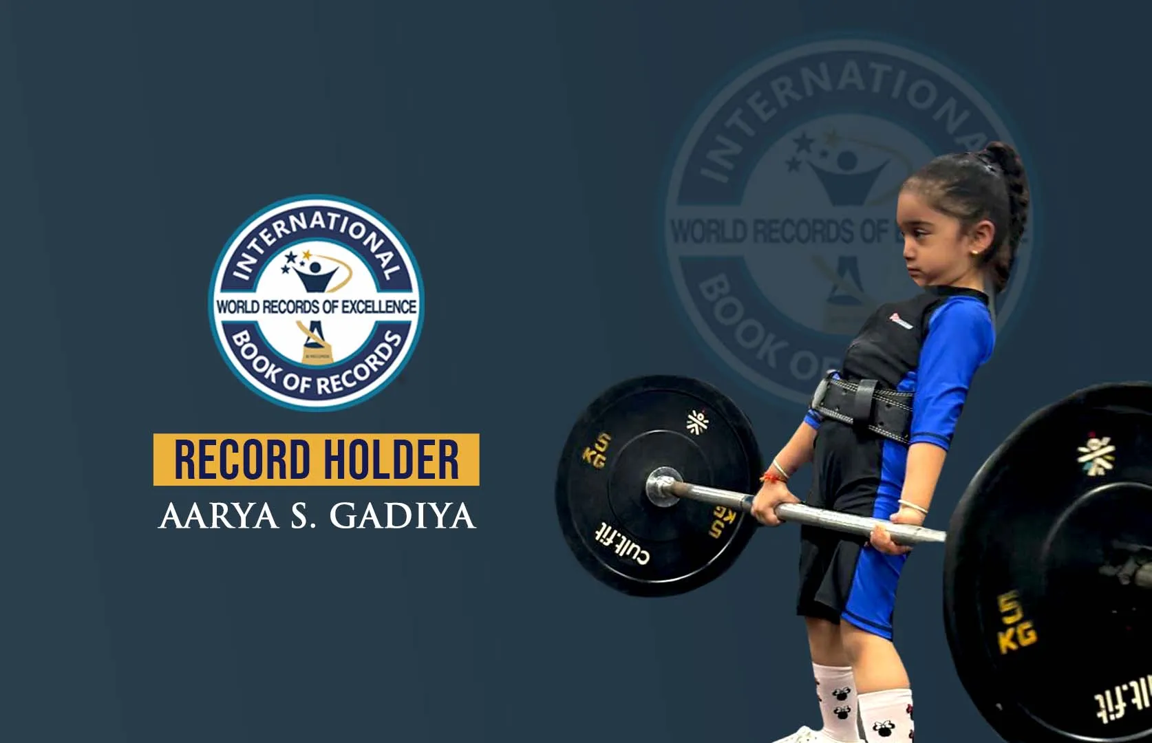 HEAVIEST DEADLIFT HOLD BY A PRESCHOOLER
