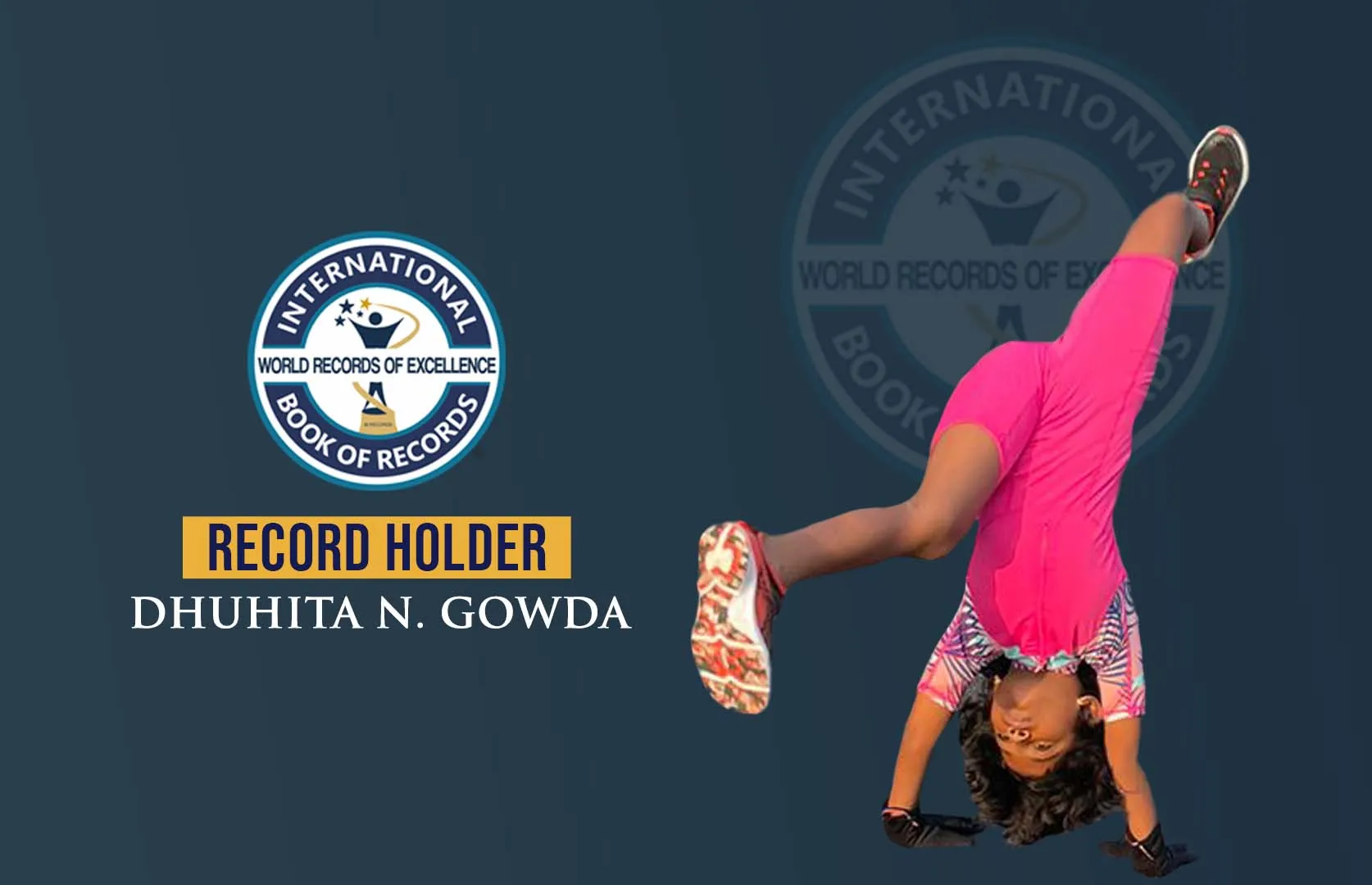 FASTEST TO COVER 1 KM BY DOING MAXIMUM FRONT WALKOVERS (KID)