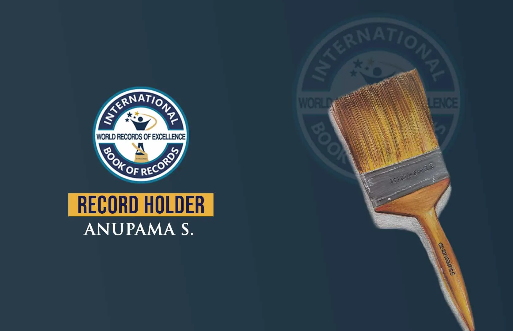FASTEST TO CREATE 3D PAINTING OF A PAINT BRUSH OF SIZE 10 INCHES
