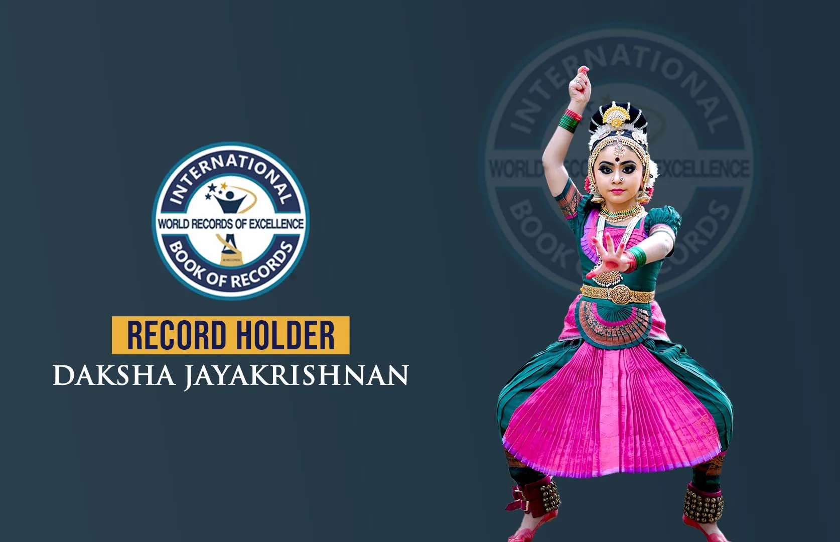 LONGEST TIME TO PERFORM BHARATANATYAM DANCE (KID)
