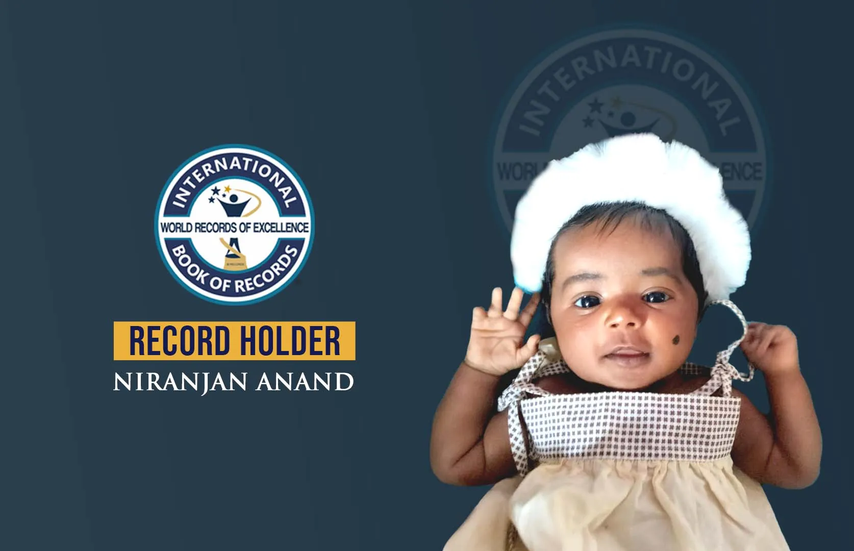 FASTEST TO PERFORM 25 SIT TO STAND EXERCISE WITH THE HELP OF MOTHER (INFANT)