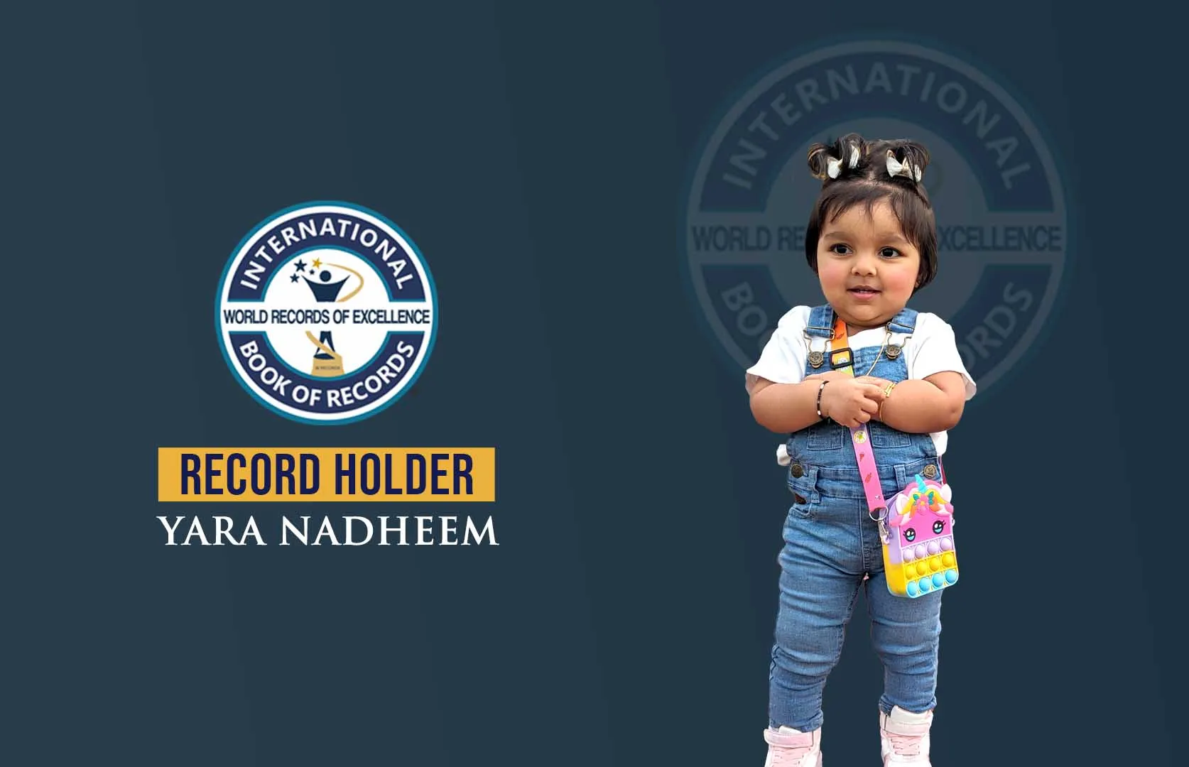 FASTEST RECITATION OF 1 TO 10 COUNTING BY A TODDLER