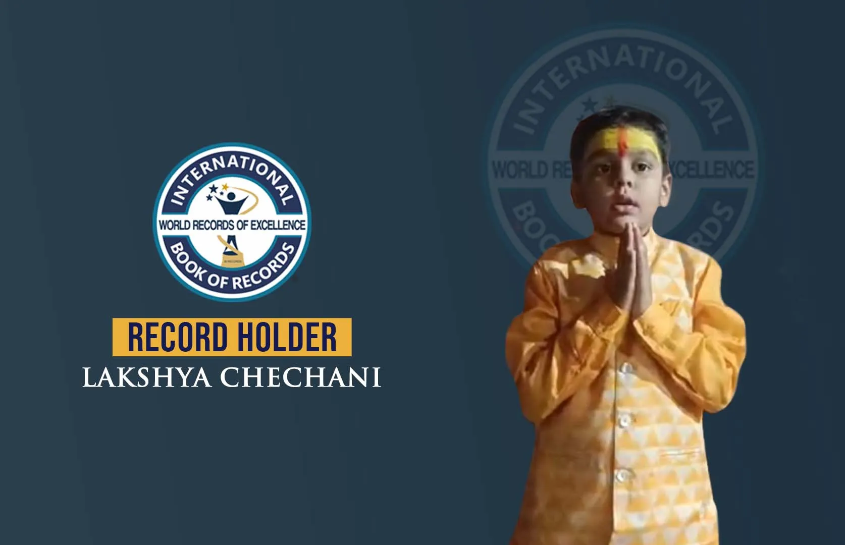 YOUNGEST TO RECITE SHIV TANDAV STOTRAM