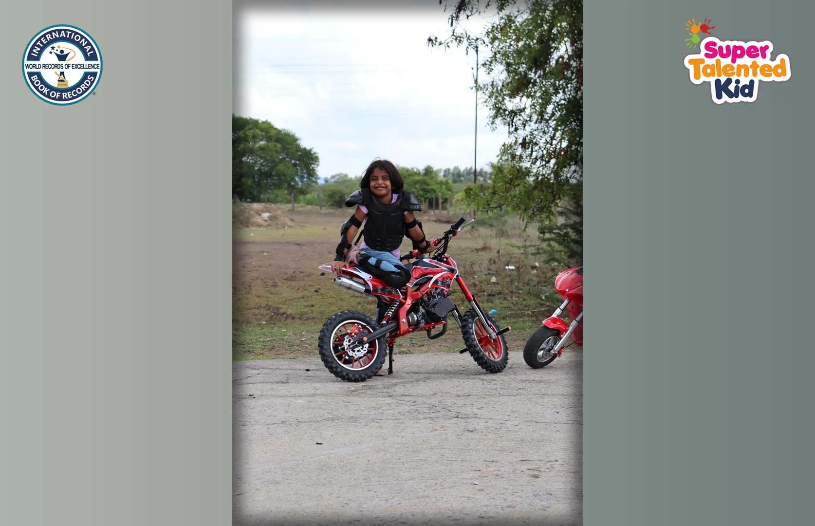 A TALENTED AND ENERGETIC KID