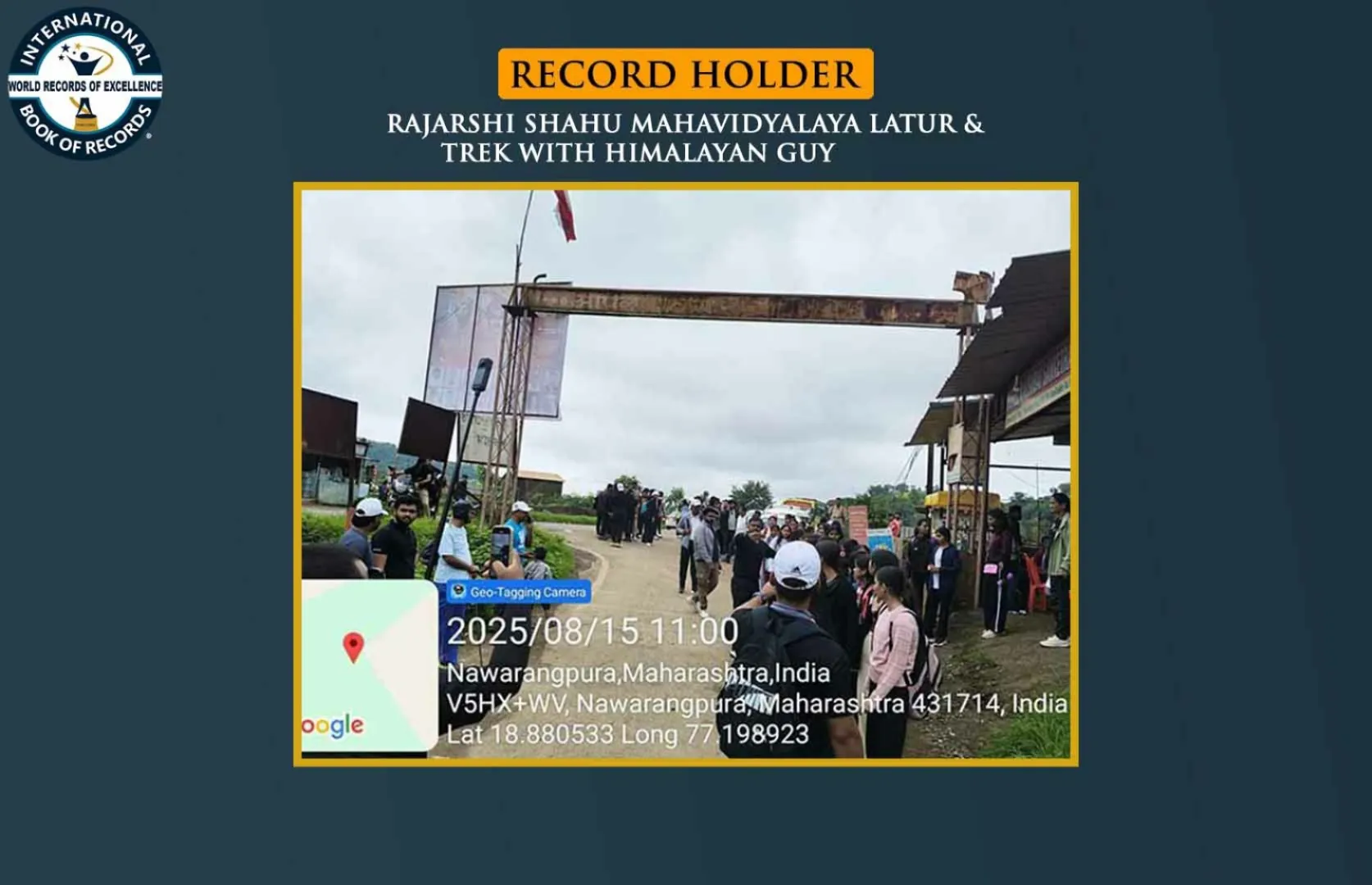 MAXIMUM STUDENTS SANG INDIAN NATIONAL ANTHEM AT HIGHEST ALTITUDE (MASS)